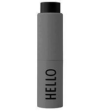 Design Letters Hand Sanitizer Dispenser - Hello - 20ml - Dark Gr Design Letters Hand Sanitizer Dispenser - Hello - 20ml - Dark Gr