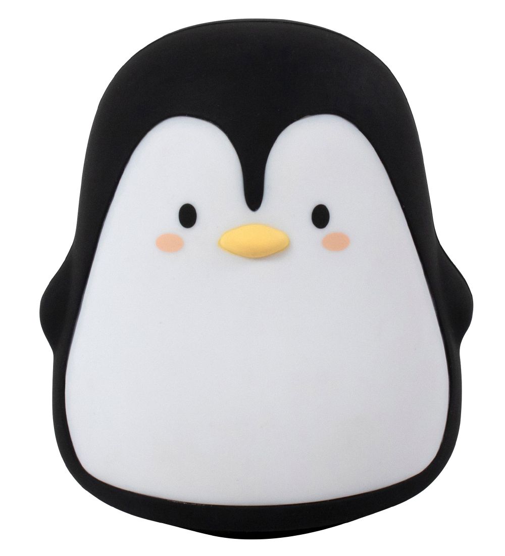 Filibabba Nachtlampe - Pelle The Penguin - 13 cm - Filibabba - One Size - Nachtlicht