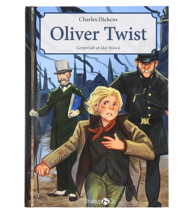Straarup & Co Bog - Letlæste Klassikere - Oliver Twist - Dansk