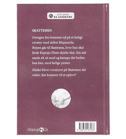 Straarup & Co Bog - Letlæste Klassikere - Skatteøen - Dansk Straarup & Co Bog - Letlæste Klassikere - Skatteøen - Dansk