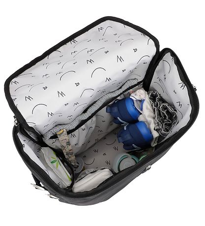 Sac à Langer Baby Dreamer - Noir Liège Sac à Langer Baby Dreamer - Noir Liège