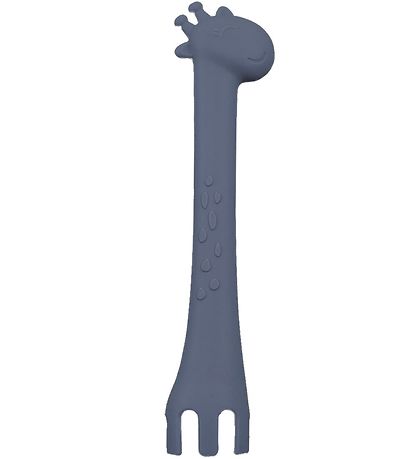 Tiny Tot Bestik - Ske/Gaffel - Silikone - Himmelblå Tiny Tot Bestik - Ske/Gaffel - Silikone - Himmelblå