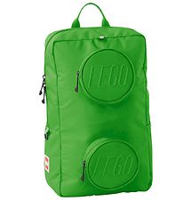 LEGO® Skoletaske - Signature Brick - 18 L - Bright Green LEGO® Skoletaske - Signature Brick - 18 L - Bright Green