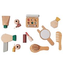 Petit Monkey Makeupsæt - 10 Dele - Træ Petit Monkey Makeupsæt - 10 Dele - Træ