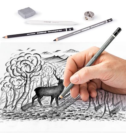 Apprendre à Dessiner Staedtler - 12 Parties Apprendre à Dessiner Staedtler - 12 Parties