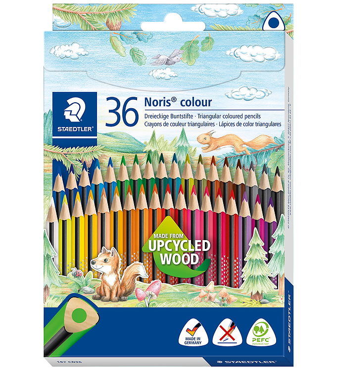 Staedtler Farveblyanter - Noris Color - 36 stk billede