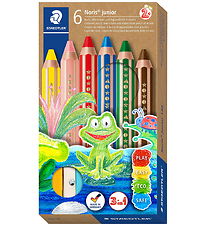 Staedtler Colouring Pencils - Noris Junior - 6 pcs Staedtler Colouring Pencils - Noris Junior - 6 pcs