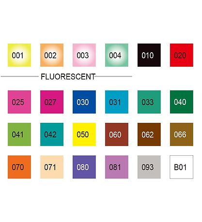 Zig Tuscher - Tekstilpenne - Twin - 24 stk