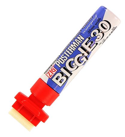 Marqueur Zig - Biggie - 30 mm - Rouge Marqueur Zig - Biggie - 30 mm - Rouge