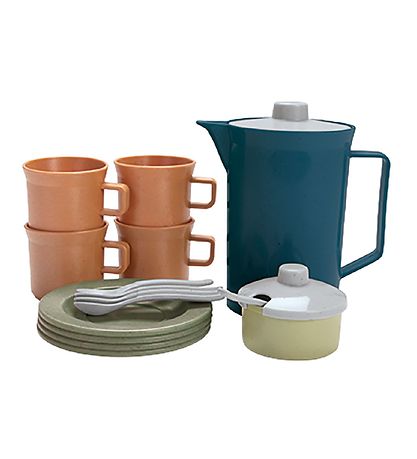 Dantoy BIO Plastic Kaffestel - 17 Dele Dantoy BIO Plastic Kaffestel - 17 Dele