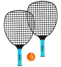 Stiga Strandtennissæt - Sort/Lyseblå Stiga Strandtennissæt - Sort/Lyseblå