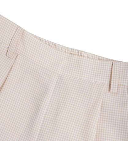 Grunt Bukser - Liv Check Pant - Nature