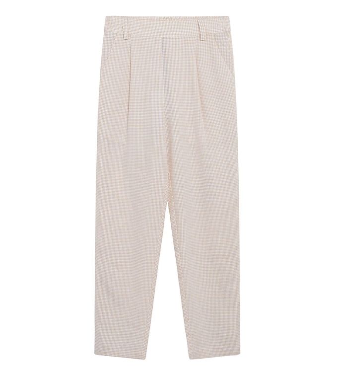 Grunt Bukser - Liv Check Pant - Nature