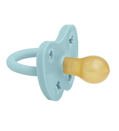 Hevea Sut - 0-3 mdr - Naturgummi - Baby Blue m. Ænder