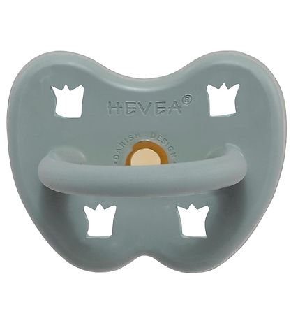 Hevea Sut - 3-36 mdr - Naturgummi - Gorgeous Grey m. Kroner