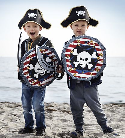 Liontouch Kostymer - Piratlue - Svart
