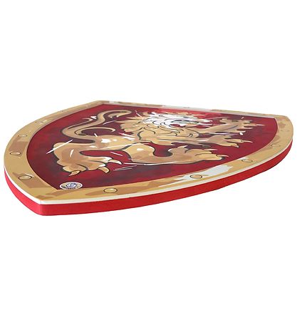 Liontouch Udklædning - Noble Knight Skjold - Rød