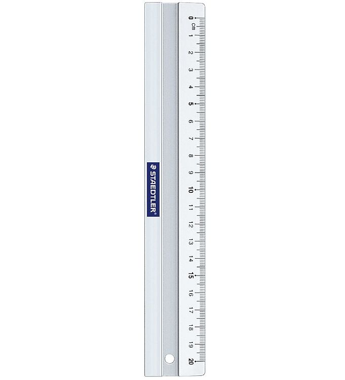 Staedtler Lineal - 20 cm - Aluminium