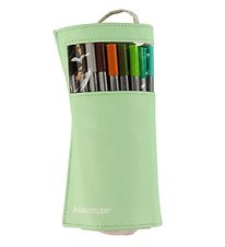 Staedtler Markers w. Pencil Case - 20 pcs. - 0.3 mm - Green Staedtler Markers w. Pencil Case - 20 pcs. - 0.3 mm - Green
