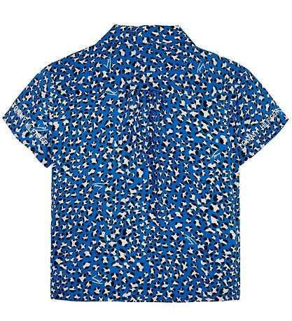 Tommy Hilfiger Skjorte - Blå Leopard