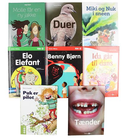 Straarup & Co bókapakki - 2. bekkur - Assort. - 8 Bækur Straarup & Co bókapakki - 2. bekkur - Assort. - 8 Bækur