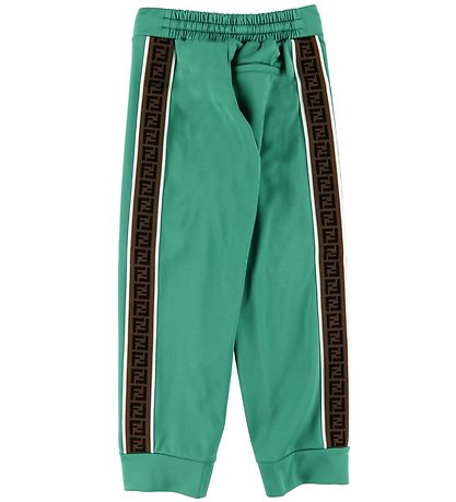 Fendi Bukser - Grøn m. Logobånd Fendi Bukser - Grøn m. Logobånd
