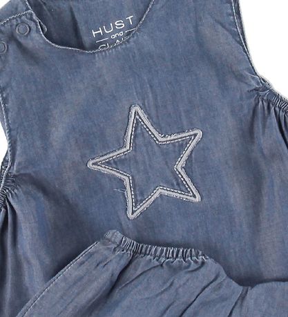 Hust and Claire Summer Romper - Mamie - Blue Denim Hust and Claire Summer Romper - Mamie - Blue Denim