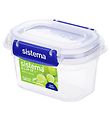 Sistema Madkasse - Rectangle Klip it Plus - 400ml - Blå Sistema Madkasse - Rectangle Klip it Plus - 400ml - Blå