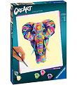 Ravensburger CreArt Malesæt - Funky Elephant Ravensburger CreArt Malesæt - Funky Elephant