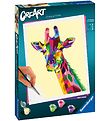 Ravensburger CreArt Malesæt - Funky Giraffe Ravensburger CreArt Malesæt - Funky Giraffe