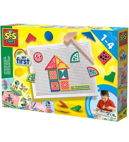 SES Creative Aktivitetslegetøj - Hammer og søm - Min første SES Creative Aktivitetslegetøj - Hammer og søm - Min første