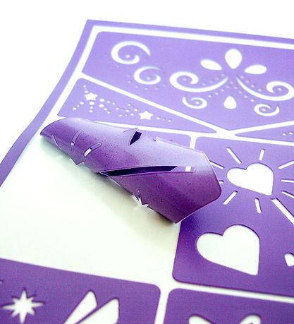Grim Tout Stencil Til Ansigtsmaling - Eventyr Grim Tout Stencil Til Ansigtsmaling - Eventyr