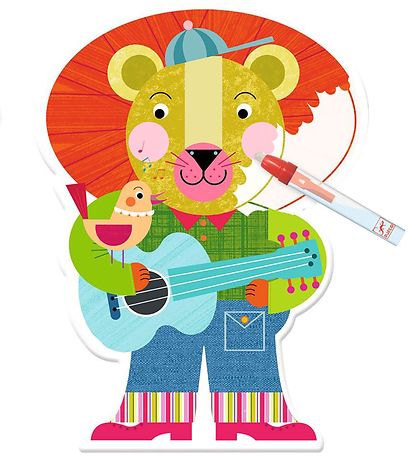 Djeco Magisk Farvelægning - Animalolen