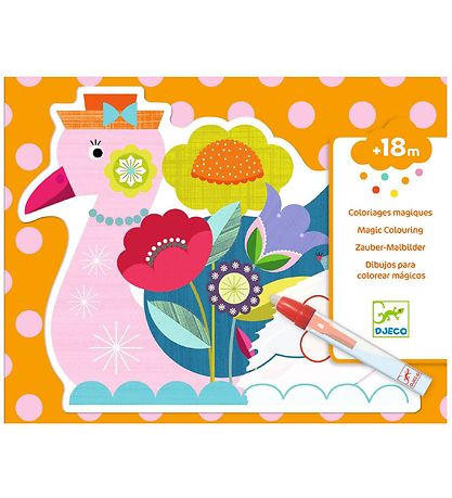 Djeco Magisk Farvelægning - Animalolen Djeco Magisk Farvelægning - Animalolen