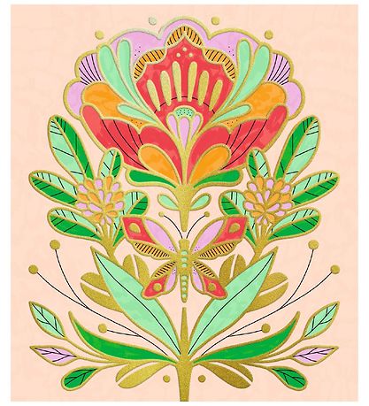 Djeco Malerier - Artistic Color - Flora