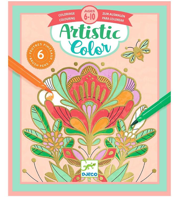 Djeco Malerier - Artistic Color - Flora