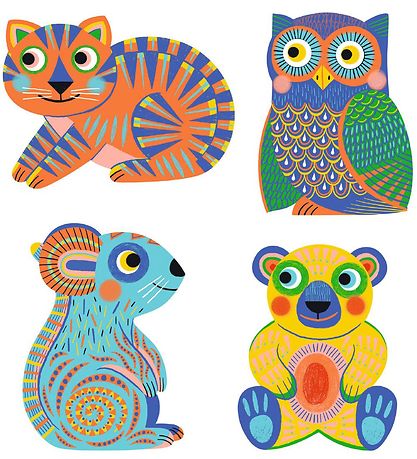 Djeco Magisk Farvelægning - Animaloma Djeco Magisk Farvelægning - Animaloma