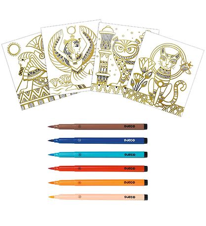 Djeco Malerier - Artistic Color - Egypt Djeco Malerier - Artistic Color - Egypt