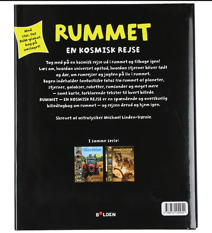 Forlaget Bolden Book + Poster - Rummet - en kosmisk rejse - DA