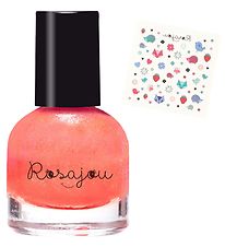 Rosajou Neglelak m. Neglestickers - Corail Rosajou Neglelak m. Neglestickers - Corail