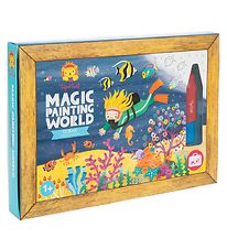 Tiger Tribe Farvesæt - Magic Painting World - Ocean Tiger Tribe Farvesæt - Magic Painting World - Ocean