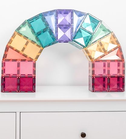 Connetix Magnetsæt - 120 Dele - Pastel Creative Connetix Magnetsæt - 120 Dele - Pastel Creative