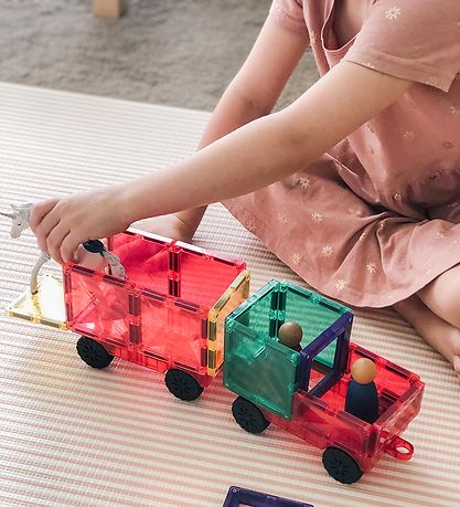 Connetix Magnetsæt - 24 Dele - Rainbow Motion