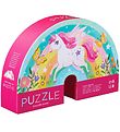 Crocodile Creek Puslespil - 12 Brikker - Sweet Unicorn Crocodile Creek Puslespil - 12 Brikker - Sweet Unicorn