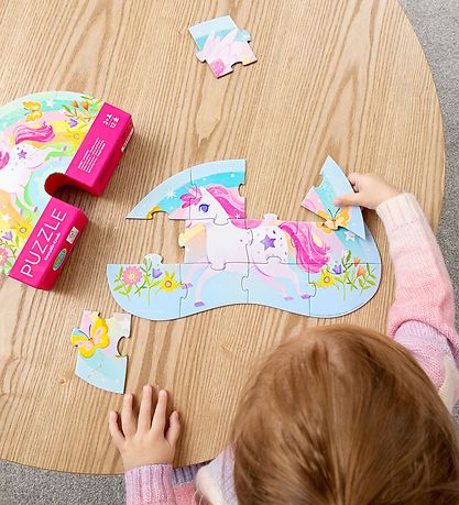 Crocodile Creek Puslespil - 12 Brikker - Sweet Unicorn