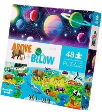 Crocodile Creek Puslespil - 48 Brikker - Earth & Space Crocodile Creek Puslespil - 48 Brikker - Earth & Space