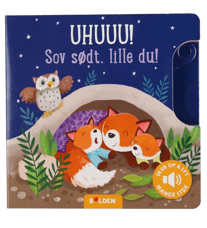 Forlaget Bolden Bog m. Lyd - Uhuu! Sov Sødt. Lille Du! - Dansk