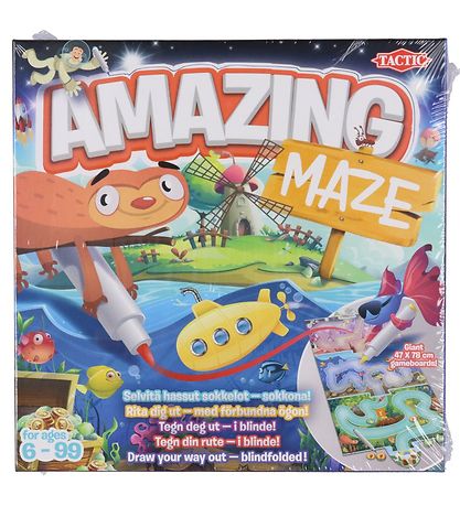 TACTIC Brætspil - Amazing Maze TACTIC Brætspil - Amazing Maze