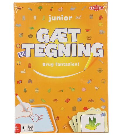 TACTIC Brætspil - Gæt En Tegning - Junior