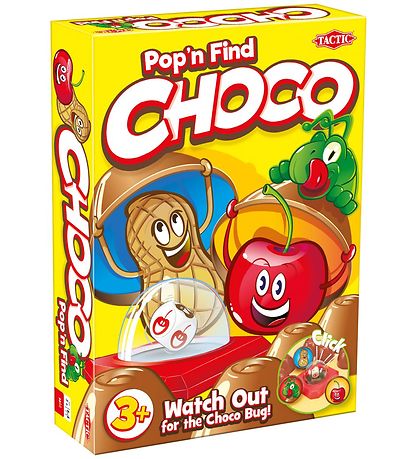 TACTIC Brætspil - Pop'N'Find - Choco TACTIC Brætspil - Pop'N'Find - Choco